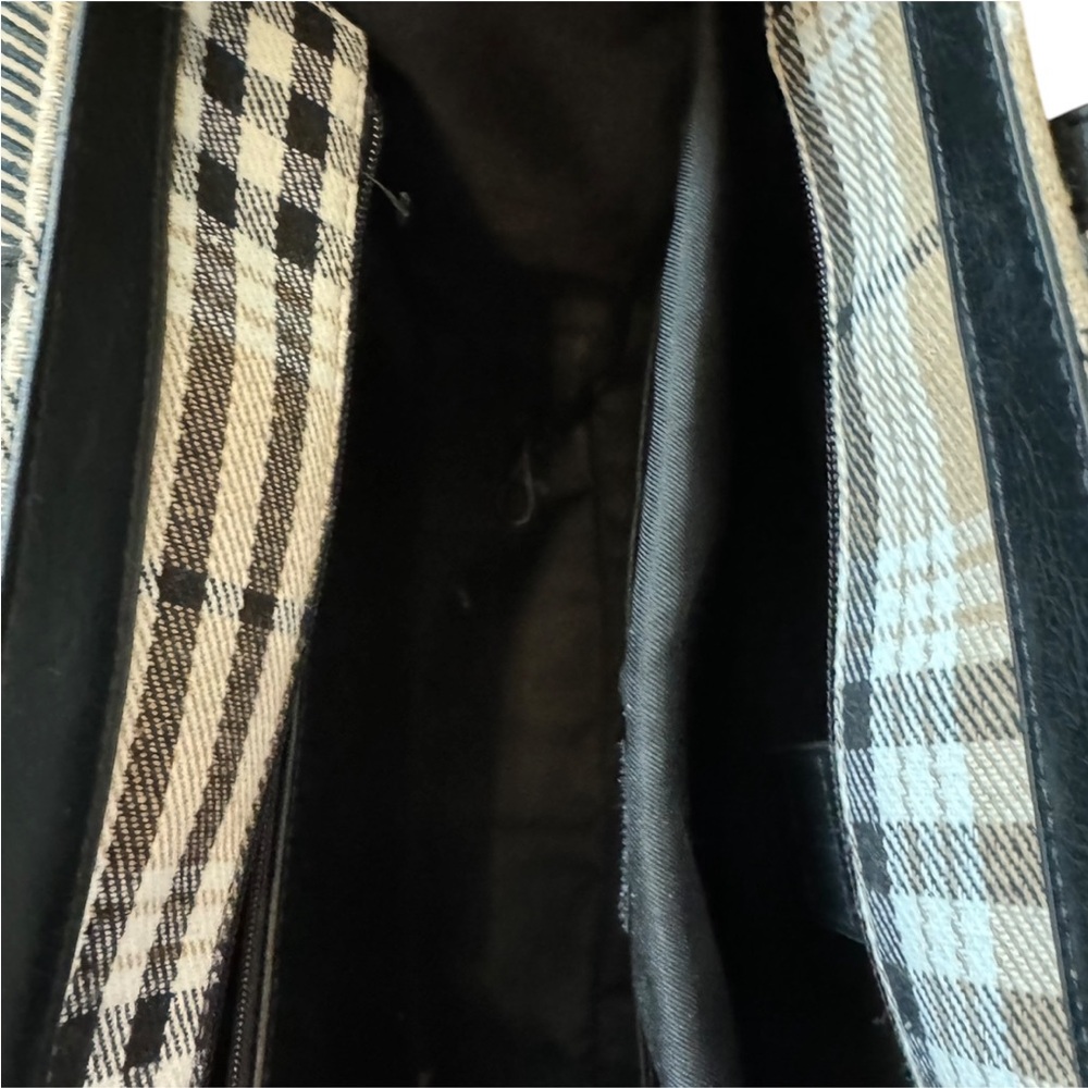 BEIS The Work Tote in Plaid Women's Organizational Laptop Bag - Picture 9 of 12